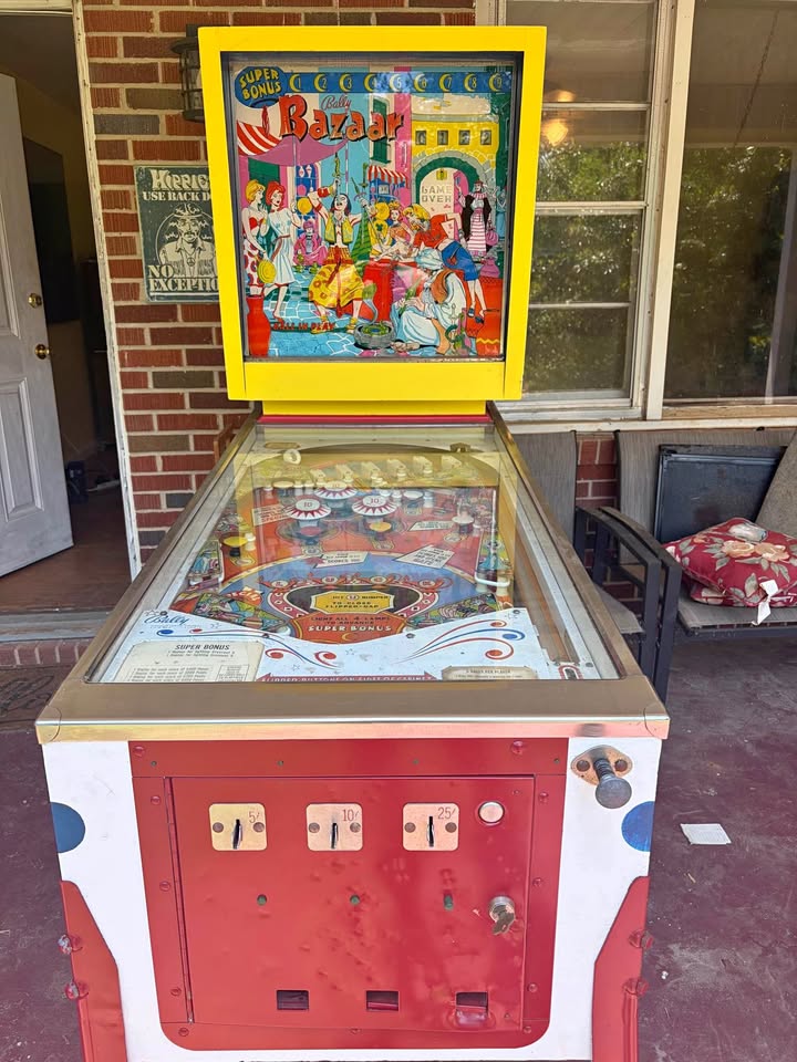 Bally Bazaar Pinball Machine