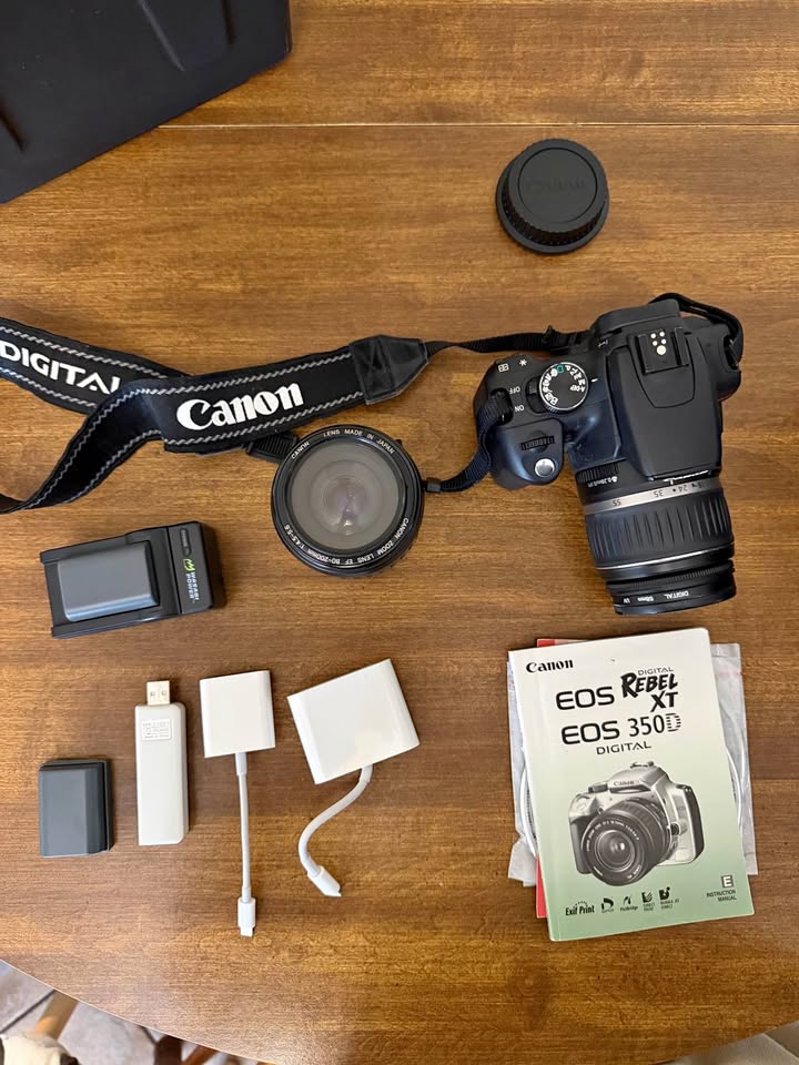 Canon EOS Rebel XL DSLR Camera