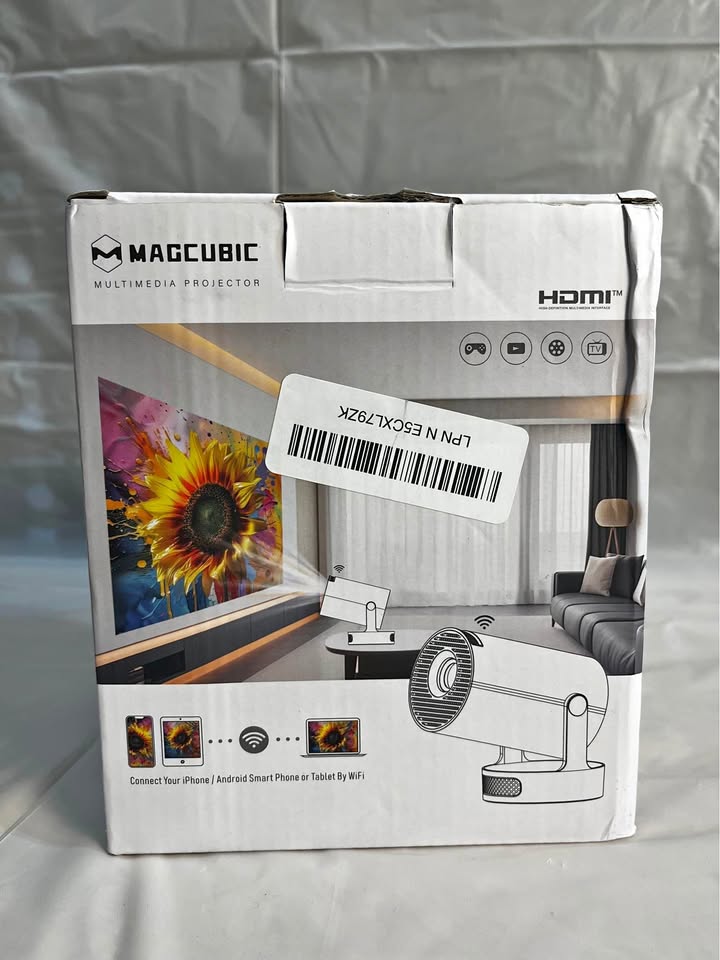 MAGCUBE Bluetooth Portable Projector