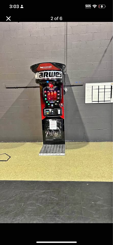 Punch Strength Arcade Machine
