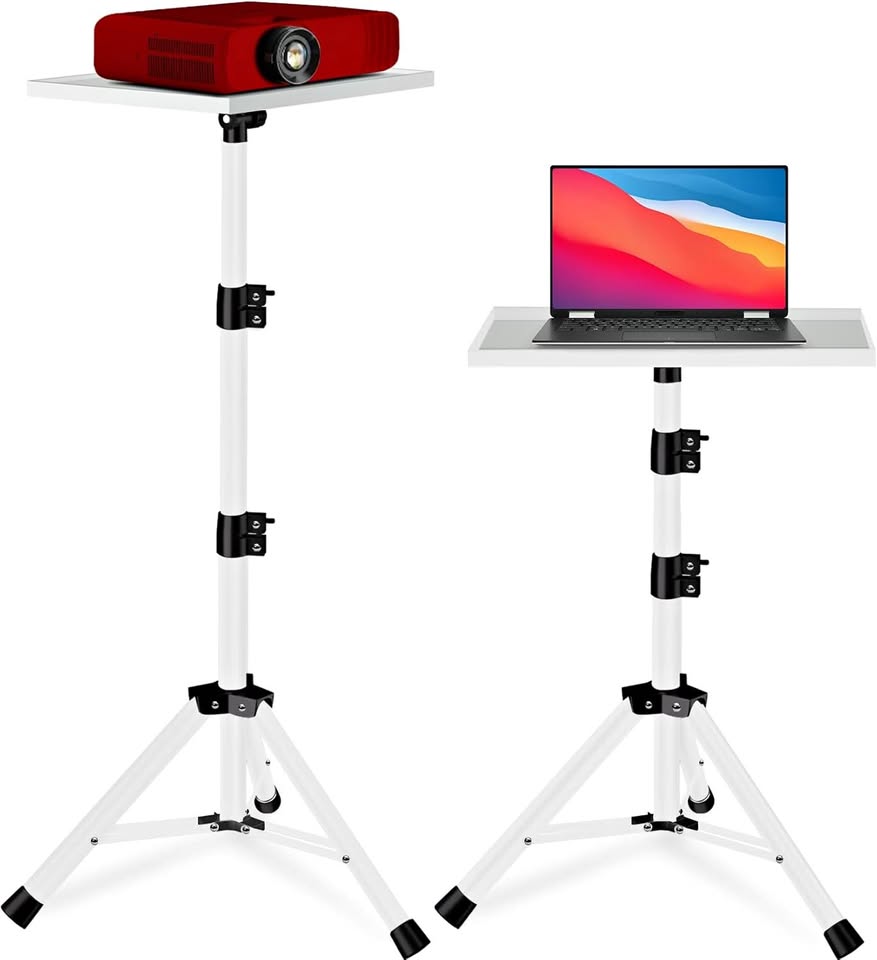 Adjustable Projector and Laptop Tripod Stand