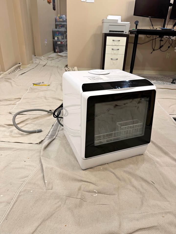 Compact Countertop Portable Dishwasher