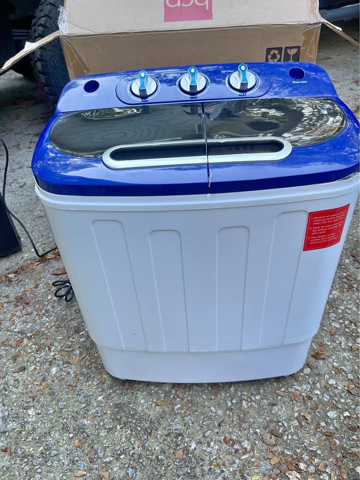 Portable Twin Tub Washer and Dryer