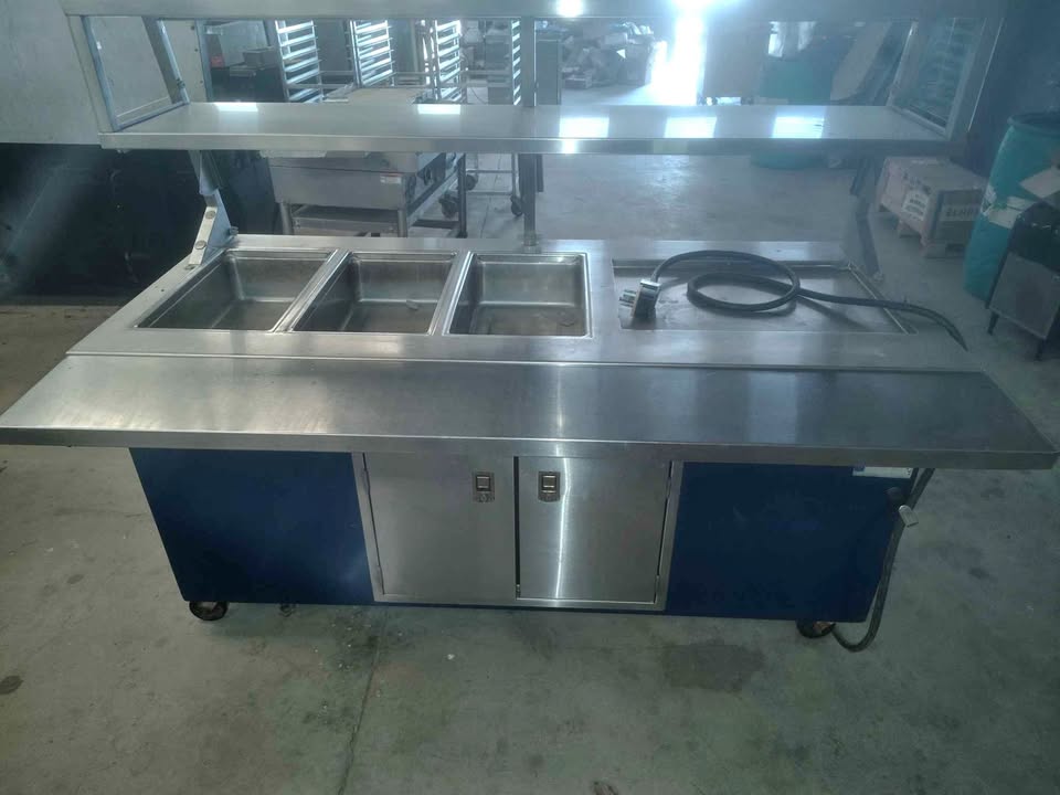 Delfield Mobile Hot Food Serving Station