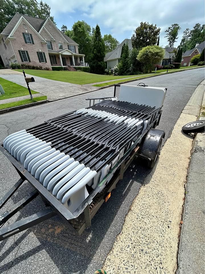 40 Chairs and Tables – Delivery Available