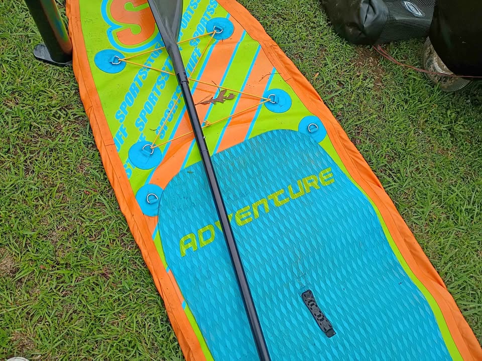 Inflatable Paddleboard with Pump and Paddle