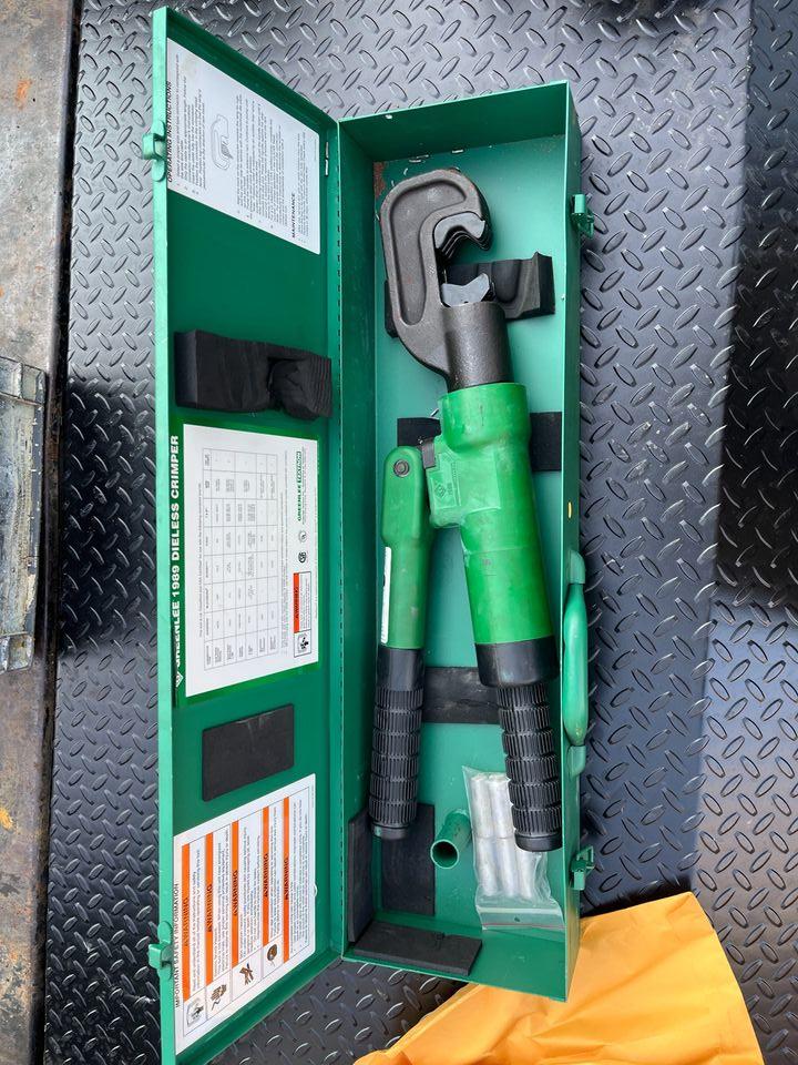 Greenlee Dieless Hydraulic Crimper