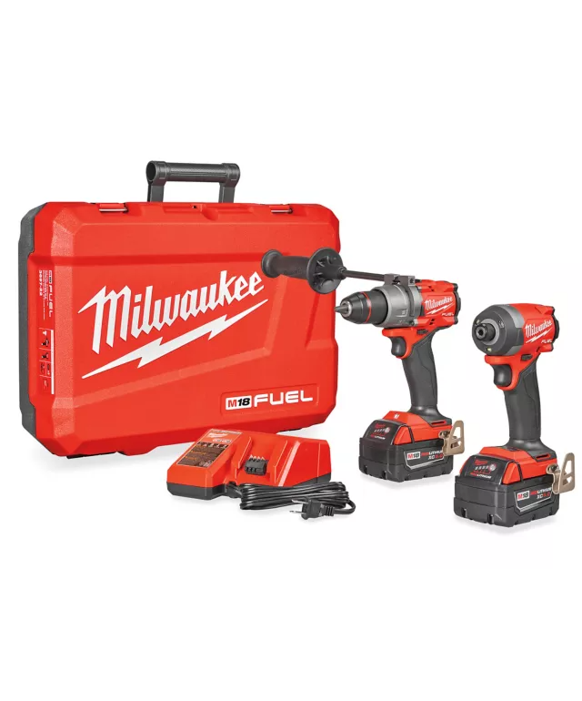 Milwaukee M18 FUEL Hammer Drill and Impact Driver Combo
