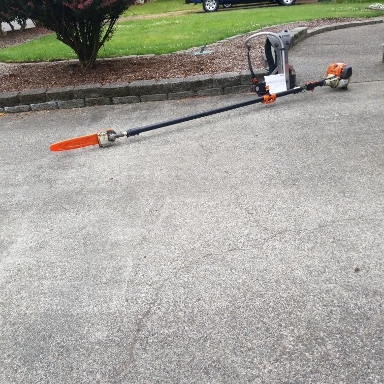 Stihl HT 137 Pole Saw with Chainsaw