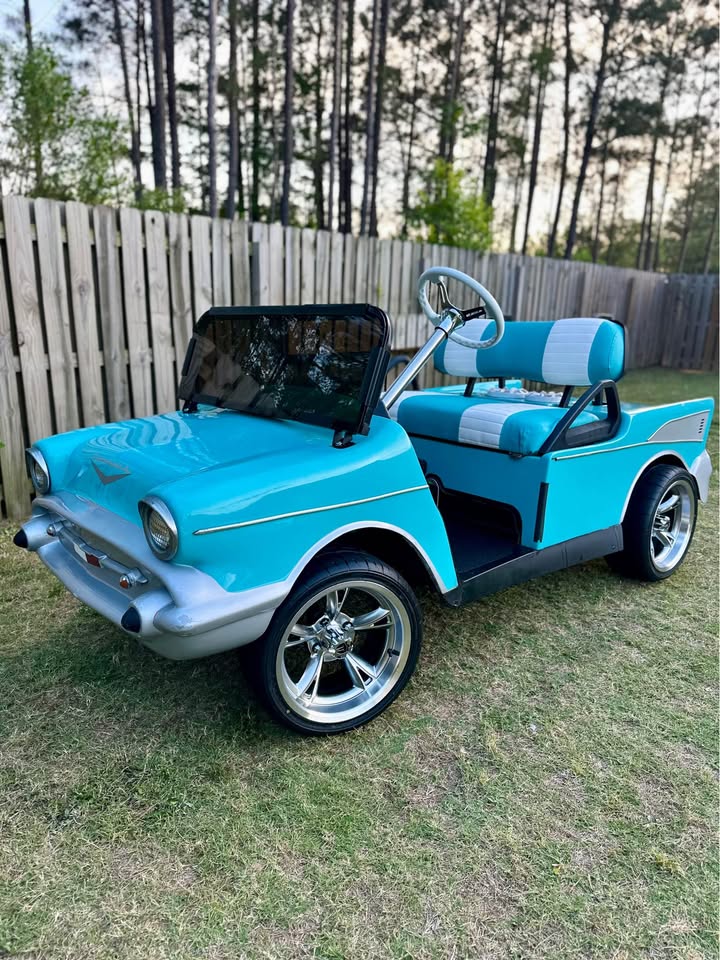 1957 Chevy Bel Air Golf Cart